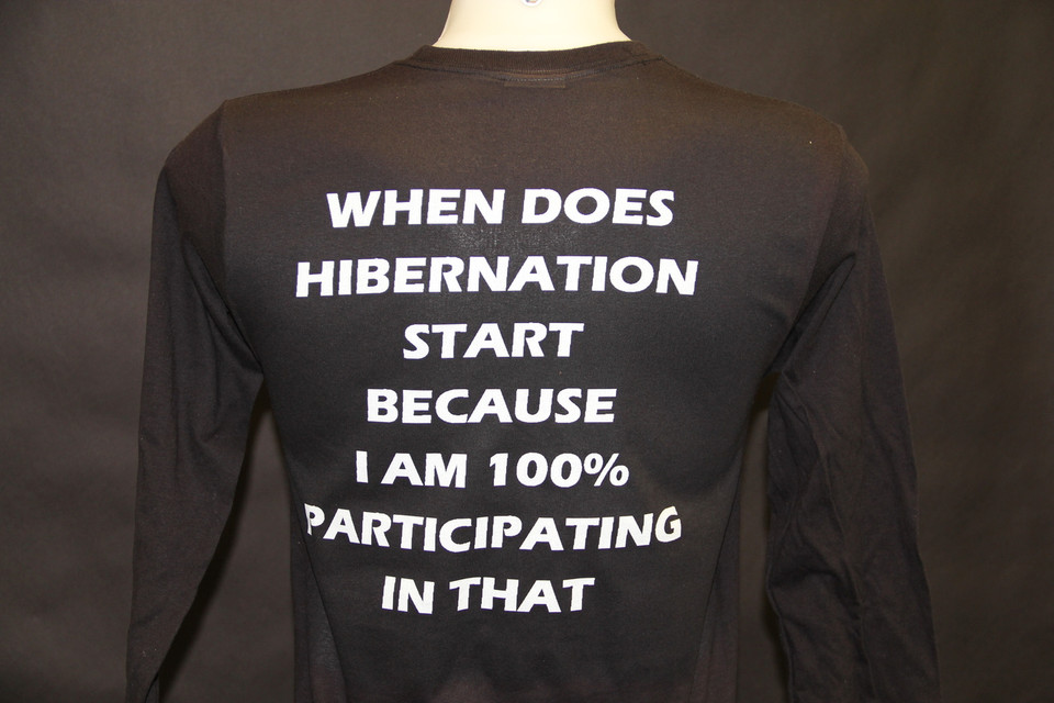 When Does Hibernation Start Sweatshirt