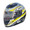 Yellow Full Face Motorcycle Helmet