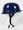 Bone Yard Blue German Novelty Motorcycle Helmet