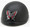 Butterfly Rhinestone Helmet Patch on a Motorcycle Helmet