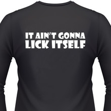 It Ain'T Gonna Lick Itself Biker T-Shirt and motorcycle shirts