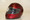 AIRBRUSHED FULL FACE BONEYARD MOTORCYCLE HELMET IN RED