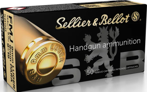 9mm S&B FMJ 50 Pack
