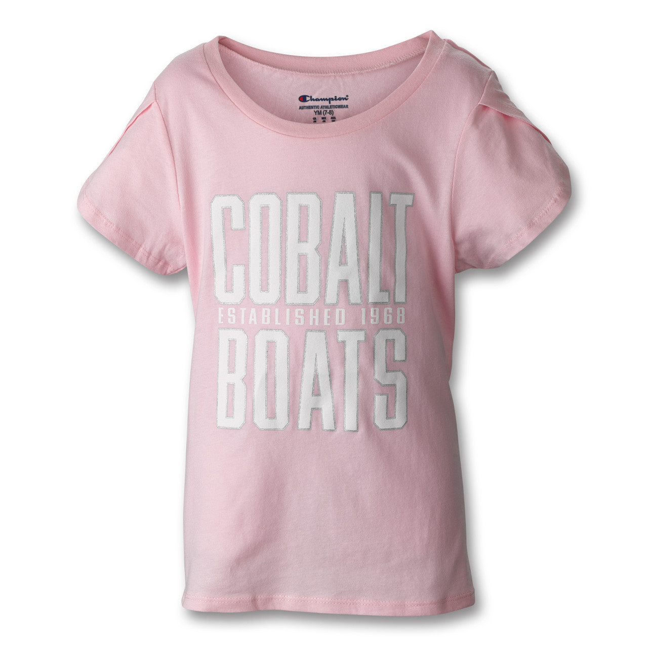 Y207 Youth Champion Girly Tee - Cobalt 