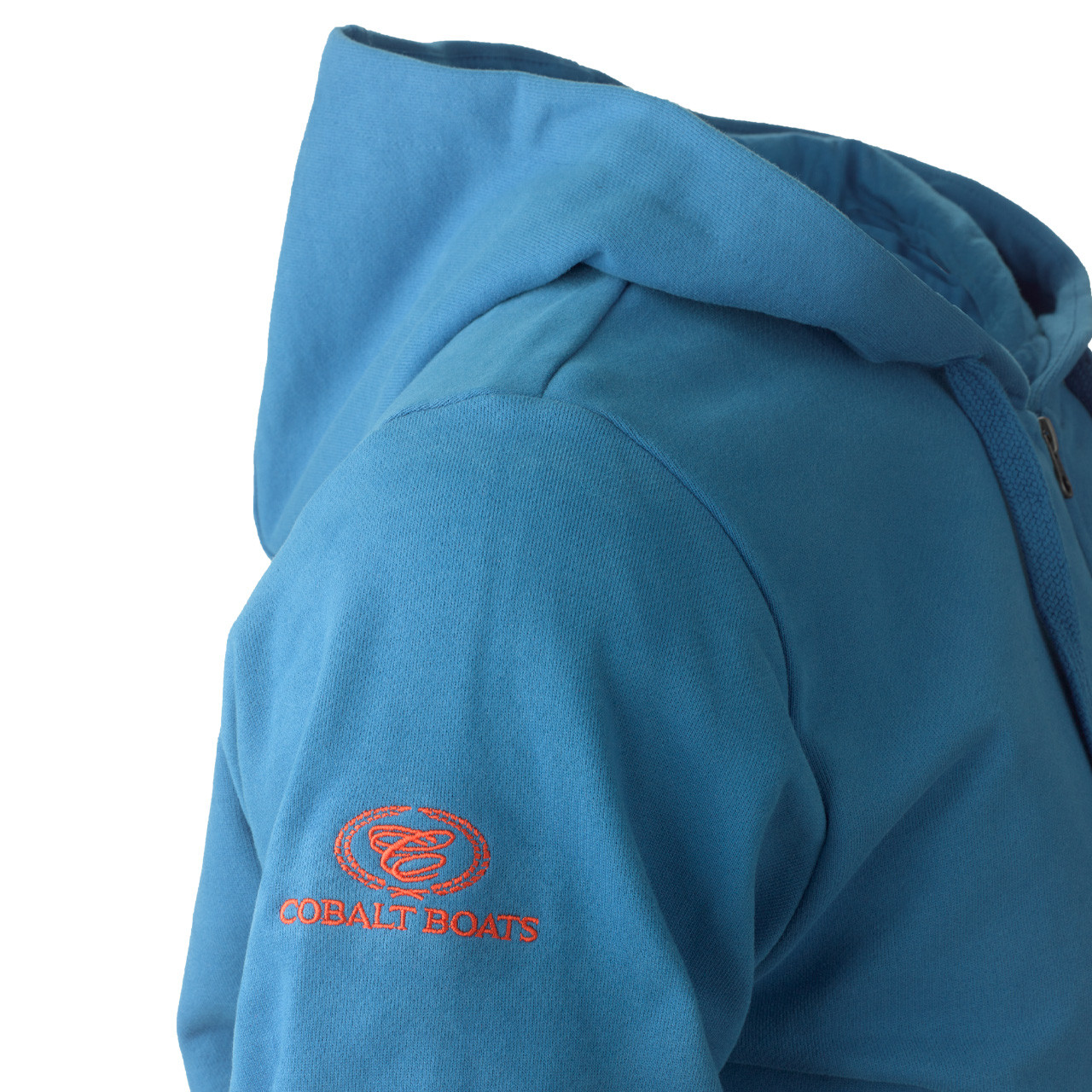 HH Logo Full Zip Hoodie - Cobalt Sportswear