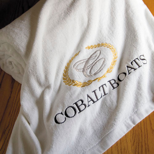 Cobalt Beach Towel