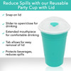 Convenient and Comfortable Lid for your Party Cup