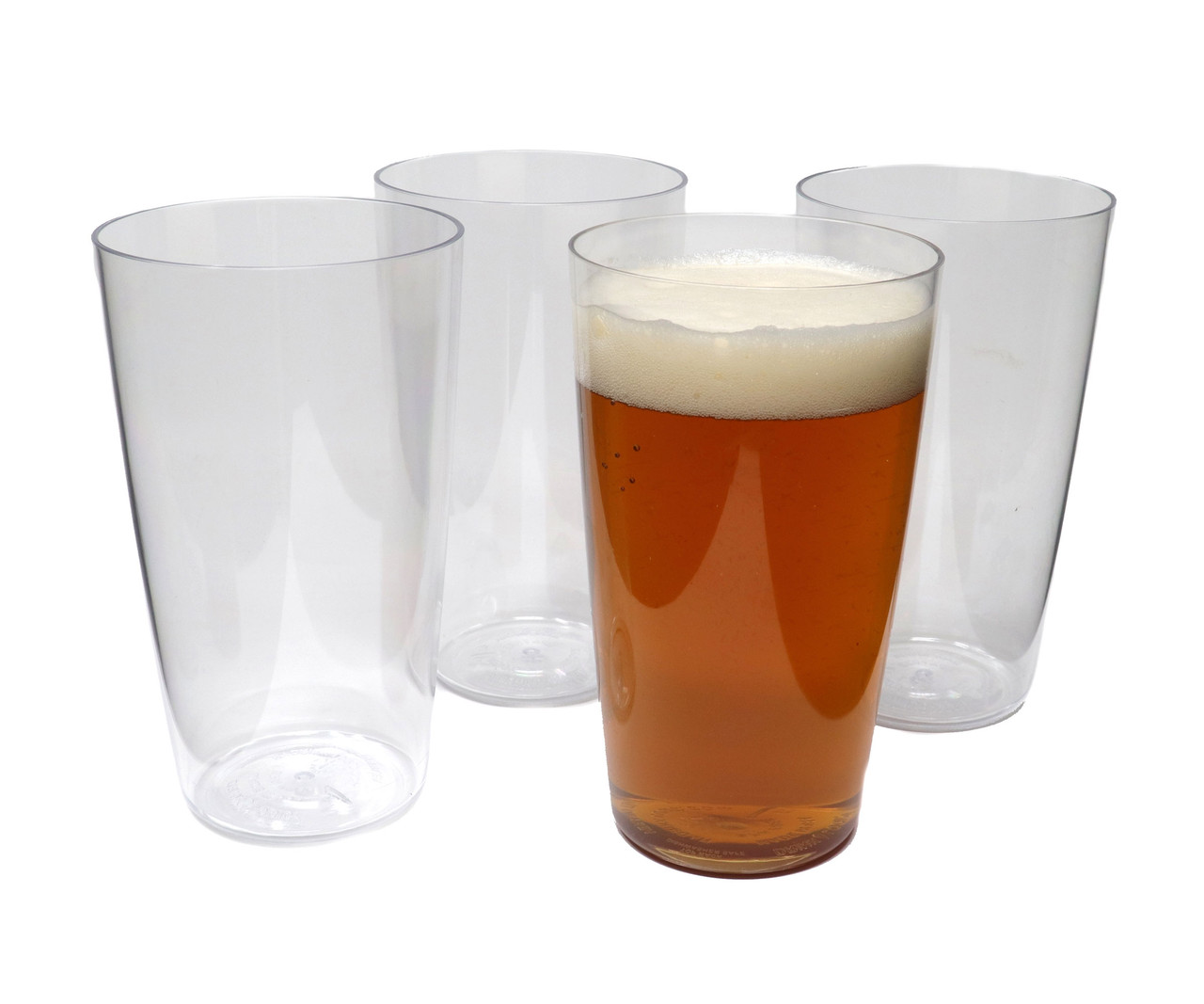 Drinking Glasses Can Shaped Glass Cups, 20 oz Beer Glasses