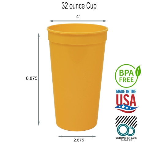 CSBD Stadium 12 oz. Plastic Cups, 10 Pack, Blank Reusable Drink Tumblers  for Parties, Events, Market…See more CSBD Stadium 12 oz. Plastic Cups, 10