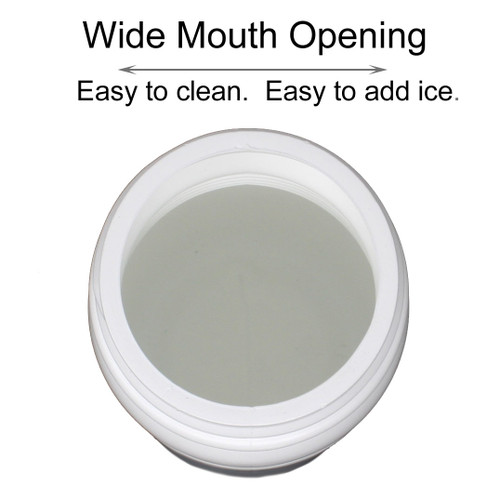 Easy to Clean / Easy to Fill with Ice & Water