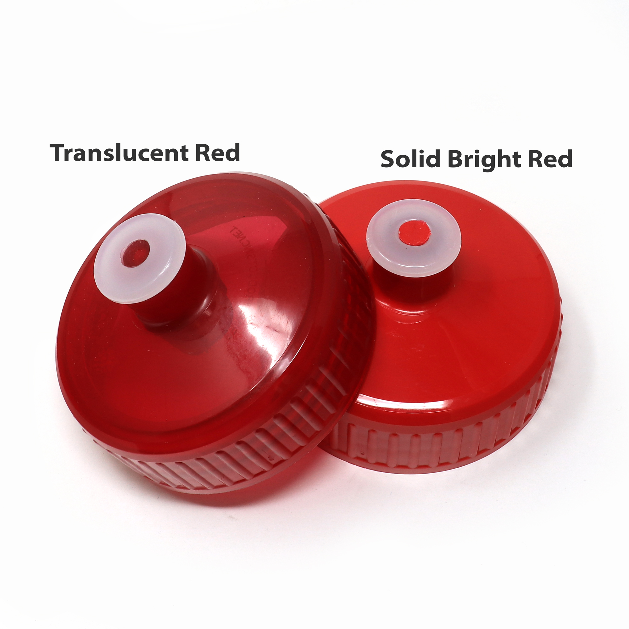 PC Push Button Lid Water Bottle - Coral