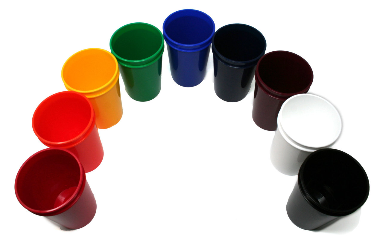 12 Pack Kids Cups, Reusable Plastic Cups, 8 oz Unbreakable