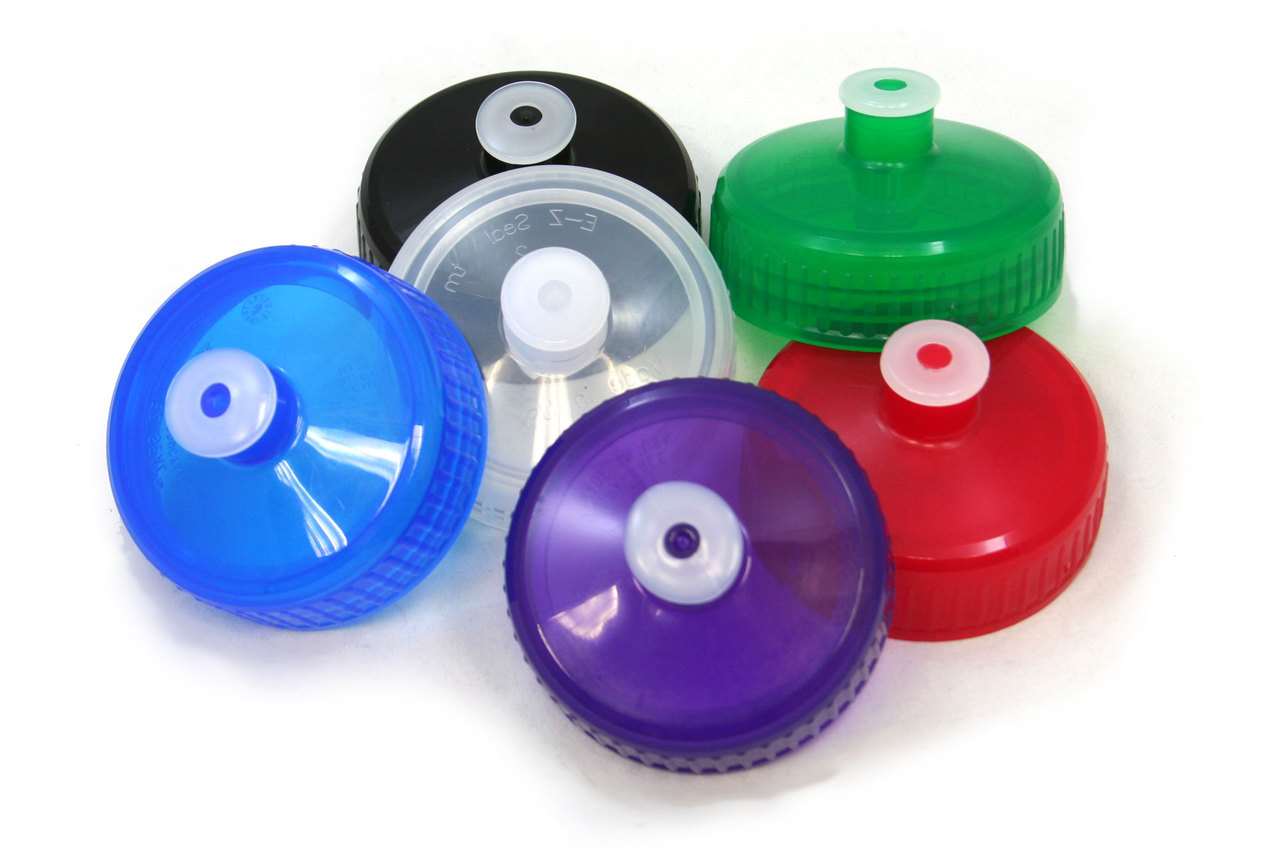 Rolling Sands BPA-Free 24 Fluid Ounce Clear/Orange Sports Water