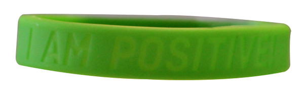 I AM POSITIVE Silicon Wristband