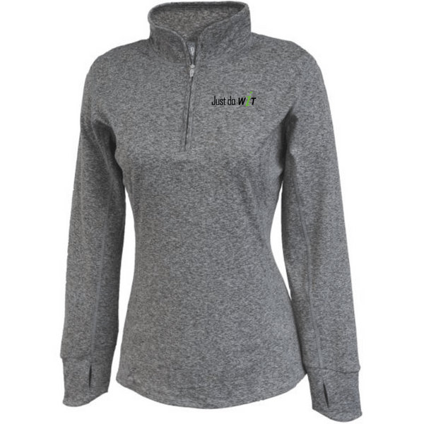 Just Do WIT - Women's SpaceDye Pullover