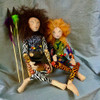Safari Girl, 18” Cloth Doll with Bead Joints Sewing Pattern (Download) by Jan Horrox