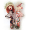 Fun Dollmaking Pattern - Leonora and Lily by Jill Maas