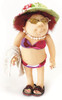 Yvonne, Cloth Doll Sewing Pattern (Printed and Mailed) by Jill Maas