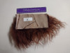 Tibetan Lamb for Doll Hair - Light Brown - 6" by 2.75" -  2nds  Sale - 25% Off