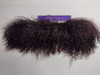 Tibetan Lamb for Doll Hair - Dark Brown - 11.75" by 2.25" -  2nds  Sale - #15