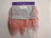 Tibetan Lamb for Doll Hair - Pink - 6" by 3.75" -  #97