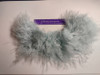 Tibetan Lamb for Doll Hair - Light Blue - 15" by 3" - 2nds Sale - 25% Off - #119