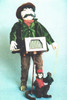 The Organ Grinder and Monkey -  Cloth Doll Making Sewing Pattern (Printed) by Suzette Rugolo
