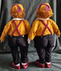 NEW!  The Tweedles,  16" Story Book Cloth Doll Sewing Pattern by Suzette Rugolo. PDF Download.