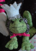 Lovelorn Lena and Her Frog Prince, 20" Cloth Witch Doll and Frog Making Sewing Pattern (Mailed) by Billie Heisler