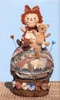 Rag Ball Pin Keeps , Cloth Doll Pattern (Printed) by Ginny Lettorale - Happy Heart Patterns