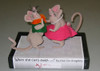 Cloth Animal Doll Pattern - Ragtime Rats  by Sharon Mitchell