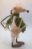 Fun Dollmaking Pattern - Ratty with Hottie, Cloth Doll Animal (Rat) by Jill Maas