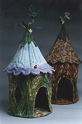 Fairy Houses - Cloth Sewing Pattern by Julie McCullough