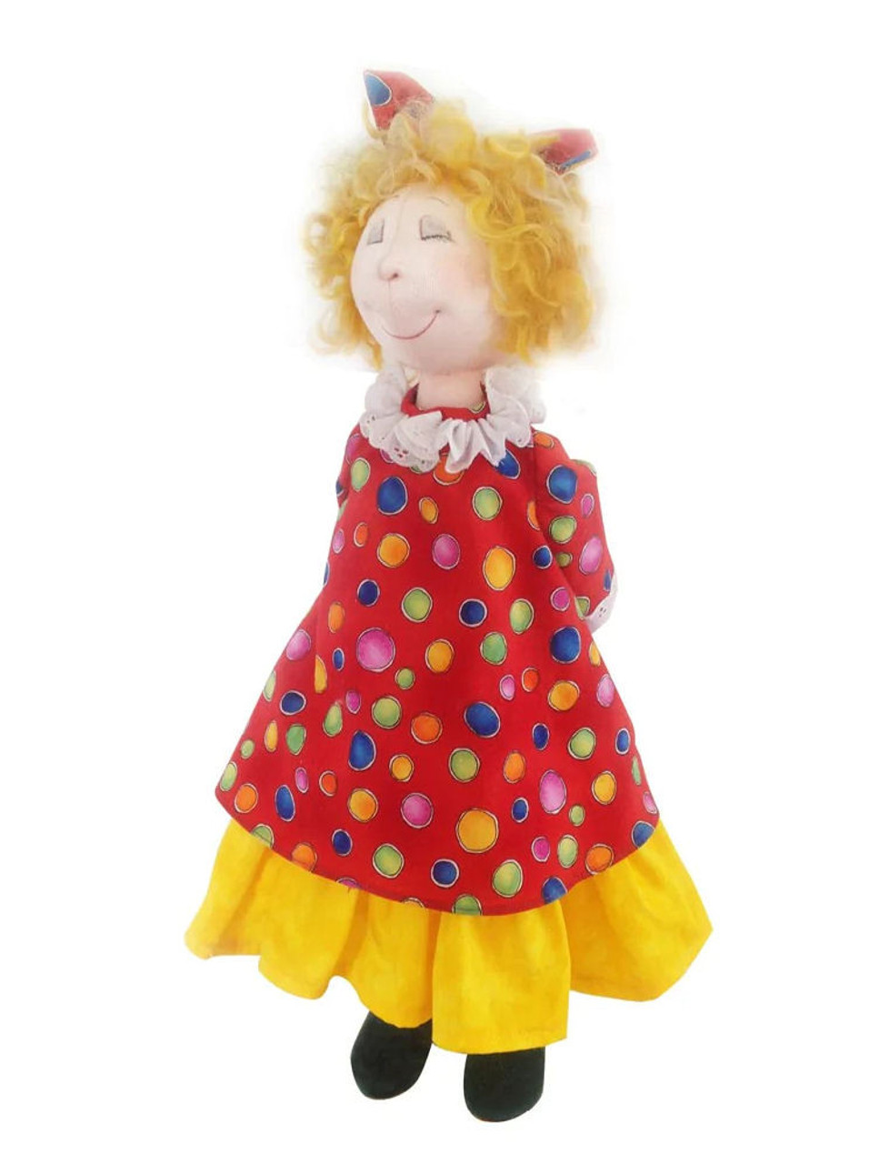 Holly, Cloth Doll Sewing Pattern (Printed and Mailed) by Jill Maas