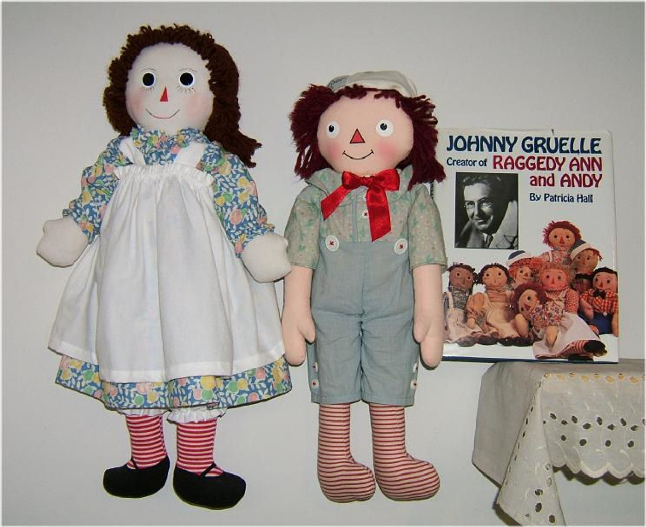 Sale - Raggedy Ann.. Reproduction Doll By Judi