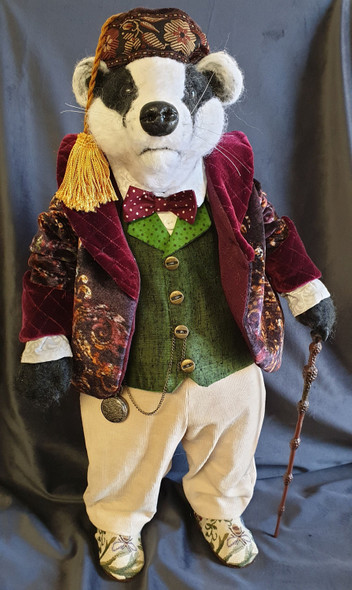 Badger -  Storybook Cloth Doll Making Sewing Pattern (PDF Download) by Suzette Rugolo