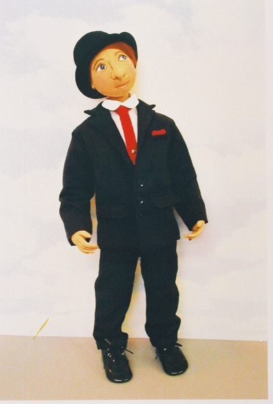 Andrew Alan Arbuckle - Cloth Doll Sewing Pattern by Judi Ward