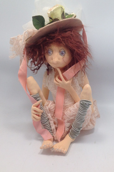 Molly,  10" Cloth Doll Sewing Pattern (PDF Download) by Jill Maas