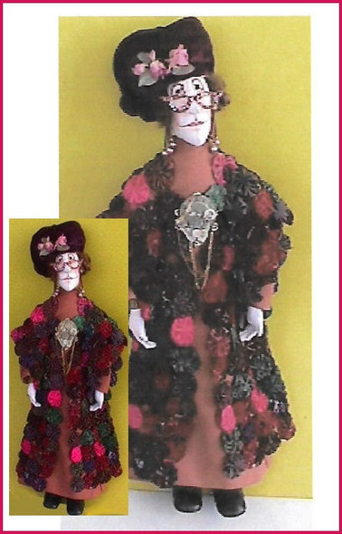 Mrs. Thompson  - Cloth Doll Pattern (PDF Download) by Barb Keeling