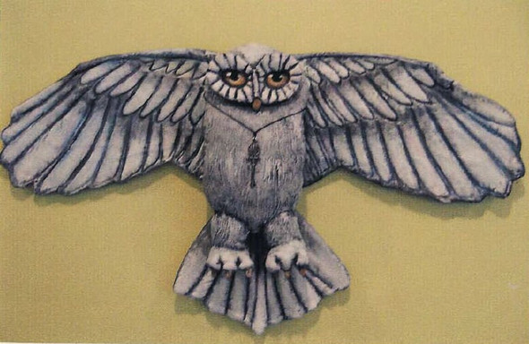 White Owl , Bird Doll Art Pattern - PDF Download by Susan Barmore