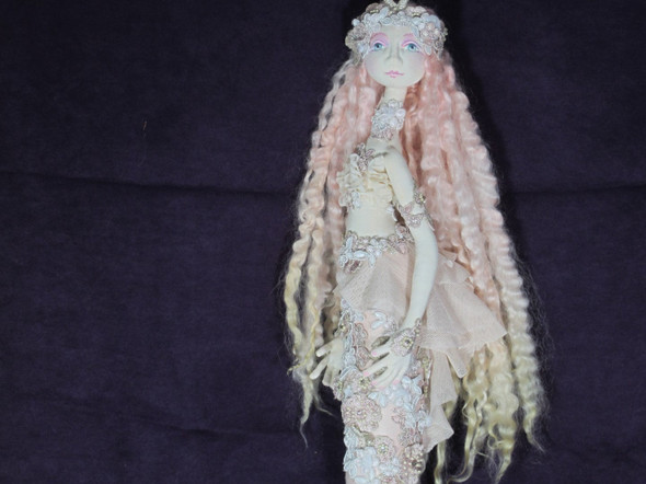 May - Victorian Mermaid Cloth Doll Sewing Pattern (PDF Download) by Barbara Schoenoff