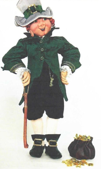 Shamus O’Grady -  Irish Cloth Doll Making Sewing Pattern (PDF Download) by Suzette Rugolo