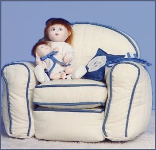 Grandma's Big Chair and/or Dolls - Cloth Doll and Sewing Patterns by Judi Ward