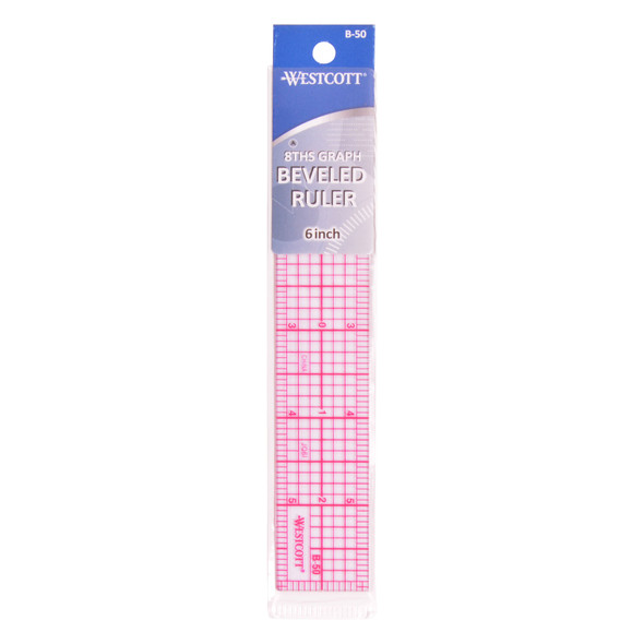 6 inch Ruler For Dollmaking and Sewing