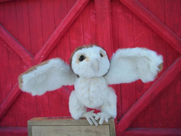 Hoot, Barn Owl Cloth Doll Pattern (Printed and Mailed) by Jennifer Carson - The Dragon Charmer