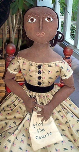Jubal Davis Primitive Cloth Doll Pattern (Printed and Mailed) by  Annie Beez