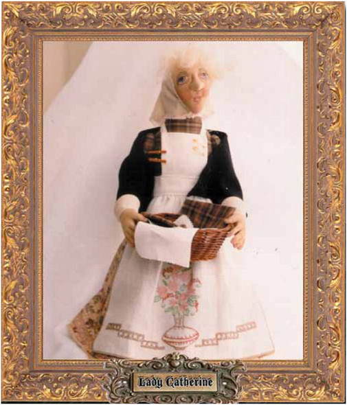 Lady Catherine, Cloth Doll Pattern (Printed and Mailed) by Kate Erbach