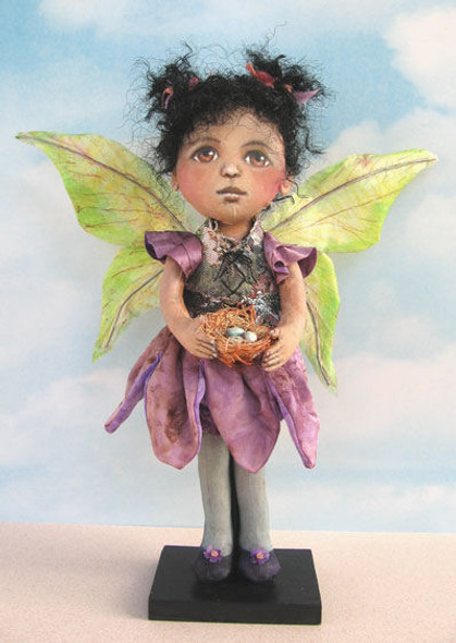 Vylette, 12" Fairy Cloth Doll Making Pattern by Susan Barmore