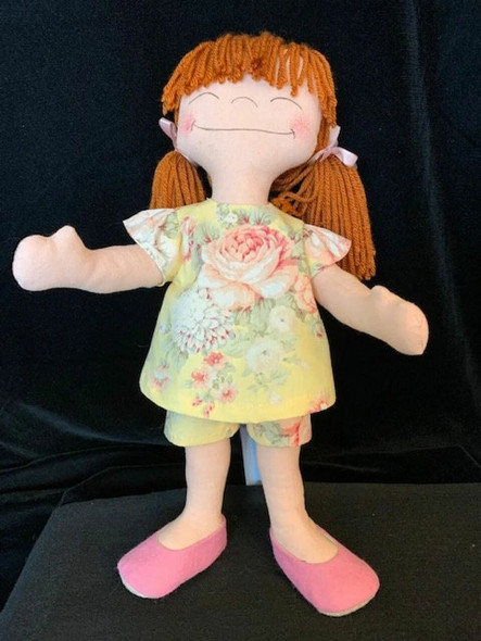 Fanny - 16" Cloth Doll Making Pattern by Arlene Cano