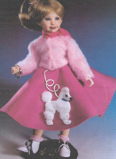 Two the Hop - Cloth Doll Costume Pattern (PDF Download) by Barb Keeling